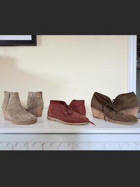3x J.Crew McAllister Suede Boots [Size 9]